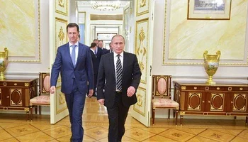 بوتين يتصل بالأسد، ويوعز بإغلاق أجواء 